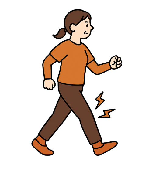 膝痛　歩行　ウォーキング